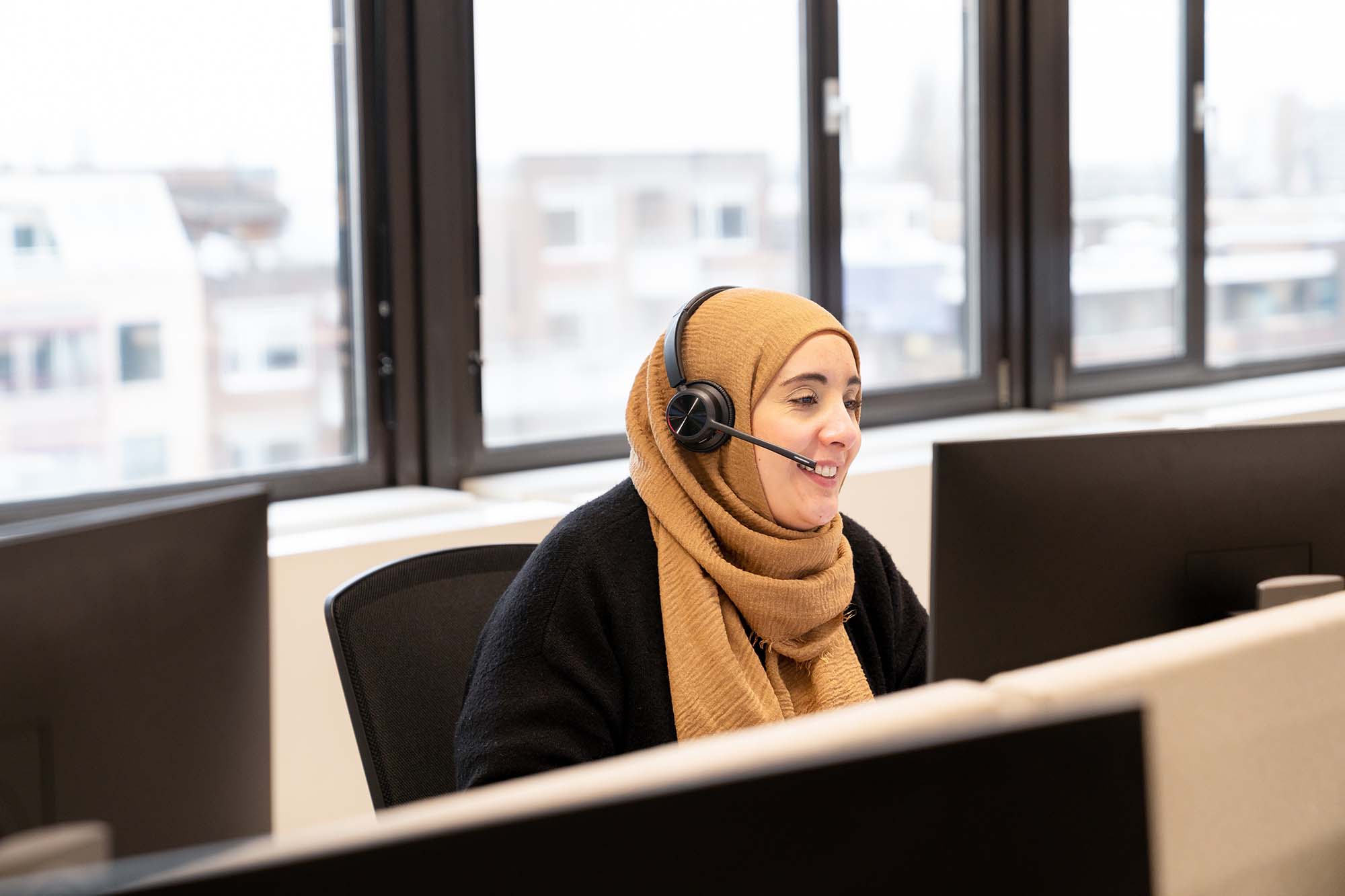 Medewerker van klantadvies.